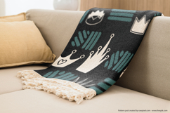 White Crowns | Hand Drawn Princess Tiara, King, Queen, Royal Product Image 2