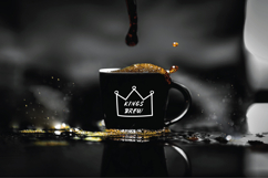 White Crowns | Hand Drawn Princess Tiara, King, Queen, Royal Product Image 9