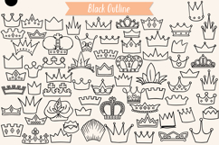 Crowns | Hand Drawn Princess Tiara | King, Queen, Royal Product Image 5