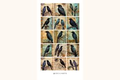 52 Crows Vintage Gothic Junk Journal Page Product Image 3