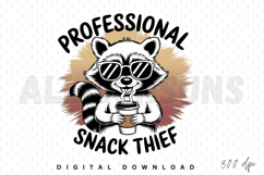 raccoon, cartoon, sunglasses, coffee, coffee cup, drink, animal, mammal, cute, funny, humorous, design, vector, illustration, graphic, tshirt, apparel, print, sublimation, digital, download, character, mascot, professional, snack thief, bandit, thief, coo
