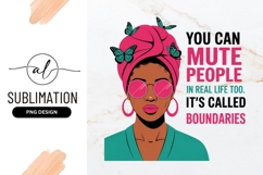 Empowered Woman With Boundaries Vector Illustration Art Product Image 1