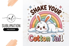 Shake Your Cotton Tail Sublimation Png Product Image 1