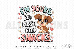 cute, cartoon, puppy, dog, pets, animals, valentines day, love, vector, illustration, graphic, design, sublimation, clipart, typography, snacks, food, bones, hearts, gift, adorable, funny, kawaii, playful, cheerful, greeting card, tshirt design, sticker, 