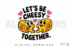 cartoon, cheese, couple, heart, vector, illustration, love, cute, cheesy, together, food, yellow, character, valentines day, kawaii, design, graphic, comical, typography, lettering, funny, fun, cartoonish, happy