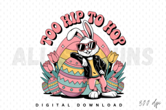 easter bunny, easter egg, hip hop, retro, groovy, sunglasses, rainbow, tulips, spring, festive, celebration, holiday, cute, cartoon, vector, illustration, design, too hip to hop, funny, trendy, happy easter, april, pastel colors, cheerful, playful, retro 