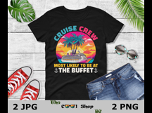 Cruise Crew Most Likely To Be At The Buffet PNG Product Image 2