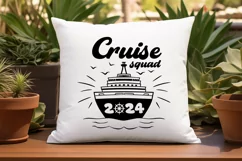 Cruise Squad 2024 SVG - Family and Friends Cruise Cut File Product Image 2