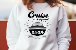 Cruise Squad 2024 SVG - Family and Friends Cruise Cut File Product Image 3