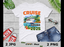 Cruise Squad 2025 Png, Making Memories Together Png Product Image 3