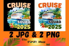 Cruise Squad 2025 Png, Making Memories Together Png Product Image 1