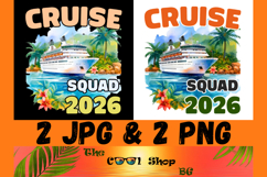 Cruise Squad 2026 Png, Making Memories Together Png Product Image 1