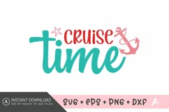 Cruise time SVG , Camper Life SVG , Outdoor Adventure SVG Product Image 1