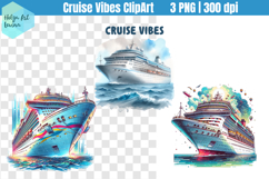 Cruise Ship ClipArt Product Image 1