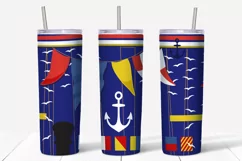 cruising vacation sublimation tumbler