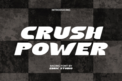 Crush Power Font Product Image 1