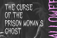 Cruzzte Terrifying Horror Display Font Product Image 3