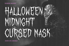 Cruzzte Terrifying Horror Display Font Product Image 4