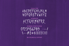 Cruzzte Terrifying Horror Display Font Product Image 7
