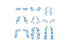 cry set cartoon Product Image 1