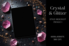 Crystal &amp; Glitter IPad Mockup 1 Product Image 1