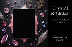 Crystal &amp; Glitter IPad Mockup 3 Product Image 1