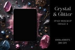 Crystal &amp; Glitter IPad Mockup 4 Product Image 1
