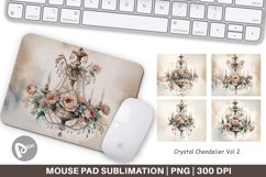 Mouse Pad Crystal Chandelier Product Image 1