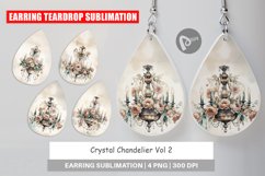 Earring Crystal Chandelier Product Image 1
