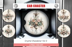 Car Coaster Crystal Chandelier Product Image 1