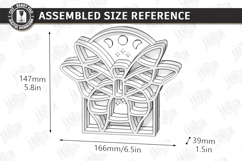 Crystal Display Shelf Laser Cut | Mystical Crystal Holder Product Image 3