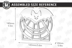 Crystal Display Shelf Laser Cut | Mystical Crystal Holder Product Image 3
