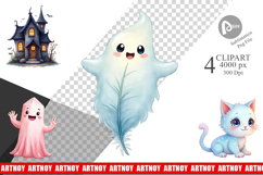 Ghosts Clipart Product Image 1