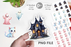 Ghosts Sticker Product Image 1
