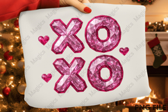 Crystal Xoxo Valentine PNG Product Image 1