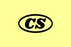 CS logo design. CS Product Image 1