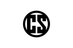 CS logo design. CS Product Image 1