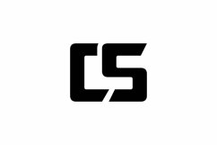 CS logo design vector template Product Image 1