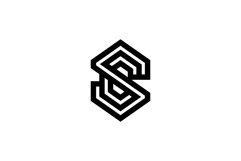 letter CS/SC initial logo Product Image 1