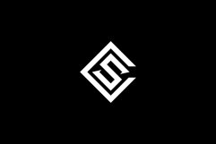 letter CS/SC initial logo Product Image 1