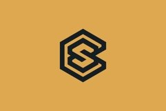 letter CS/SC initial logo Product Image 1