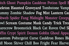 CEMETERY SERIF Scary Halloween Font Product Image 2