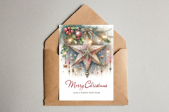 Merry Christmas Card. Printable cards Product Image 5