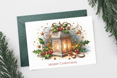 Merry Christmas Card. Printable cards Product Image 4