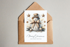 Merry Christmas Card. Printable card Product Image 4