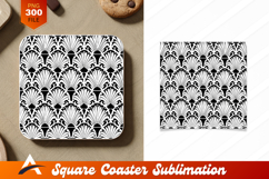Black And White Art Deco Seamless Pattern Product Image 1