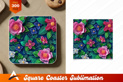 Artistic Floral Pattern With Intricate Line Detail Product Image 1