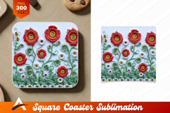 Artistic Floral Arrangement Of Paper Quilled Flowers Product Image 1