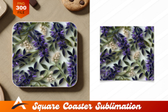 Quilled Paper Floral Art Coaster Designs Product Image 1