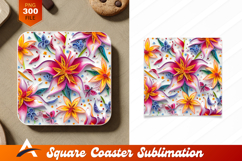 Quilling Paper Art Floral Designs Coaster Designs Product Image 1